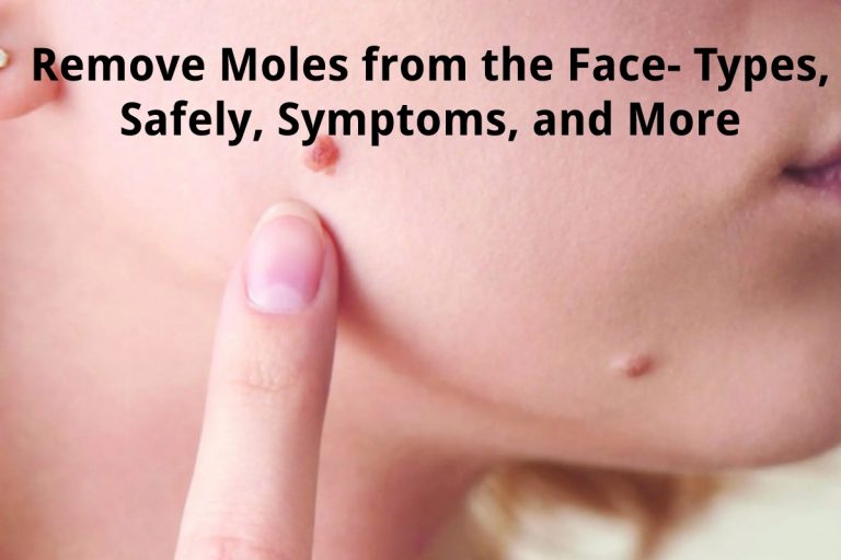 remove mole from the face