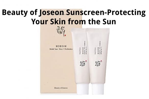 beauty of joseon sunscreen