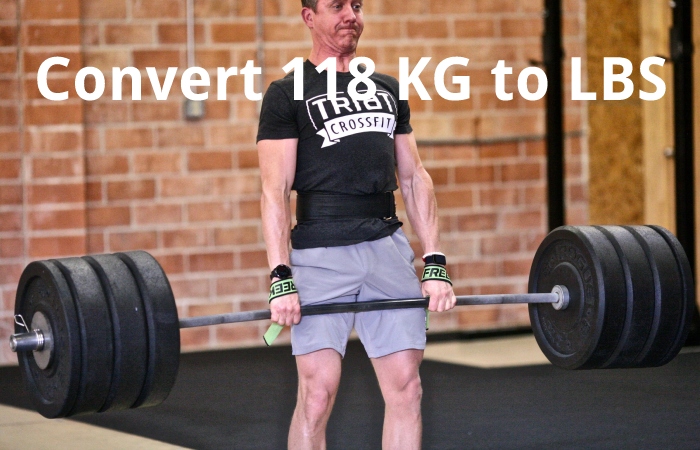 Convert 118 KG to LBS