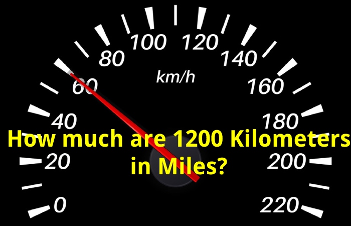 How much are 1200 Kilometers in Miles?