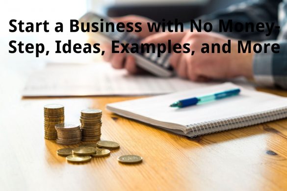 start a business with no money