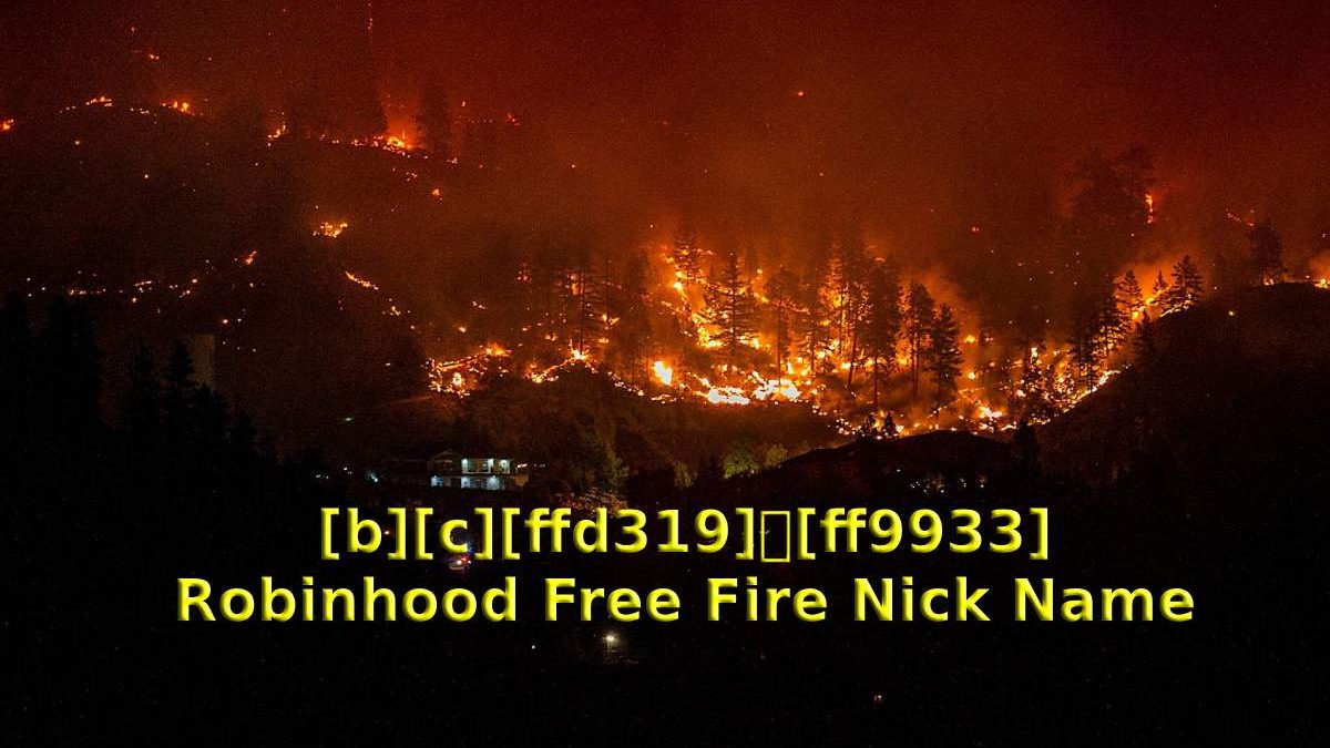 [b][c][ffd319]ⓥ[ff9933] Robinhood – Free Fire Nick Name
