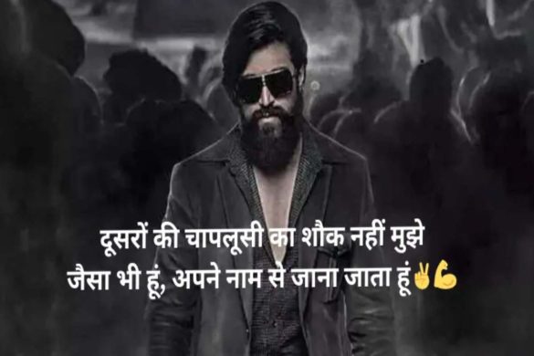 Royal Attitude Status in Hindi